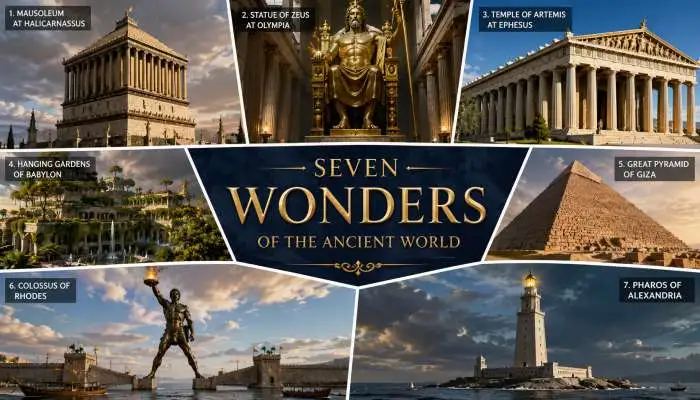 What the Seven Wonders of the Ancient World Would Look Like in 2026